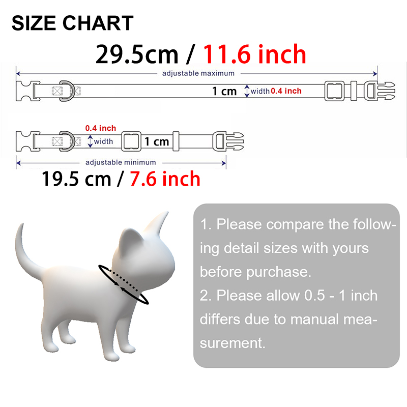 Cá Tính ID Tag Nơ Đeo Cổ Chuông Khắc An Toàn Ly Khai Chó Nhỏ Nylon Có Thể Điều Chỉnh Dành Cho Chó Con Mèo Con Vòng Cổ