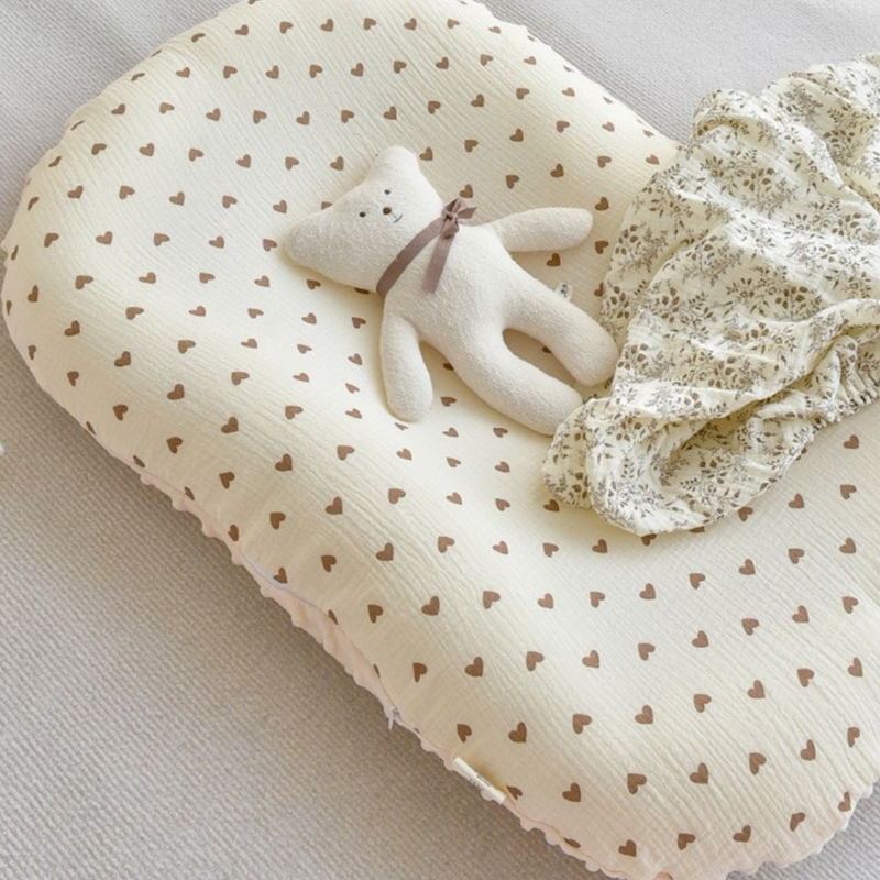 Cama bebê destacável, portátil, viagem, crianças, almofada dormir, berço multifuncional