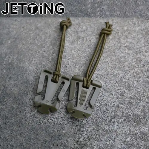 Correas de Dominator para exteriores, cordón elástico, hebilla colgante, Clip, Kits de viaje, útil, 1 piezas