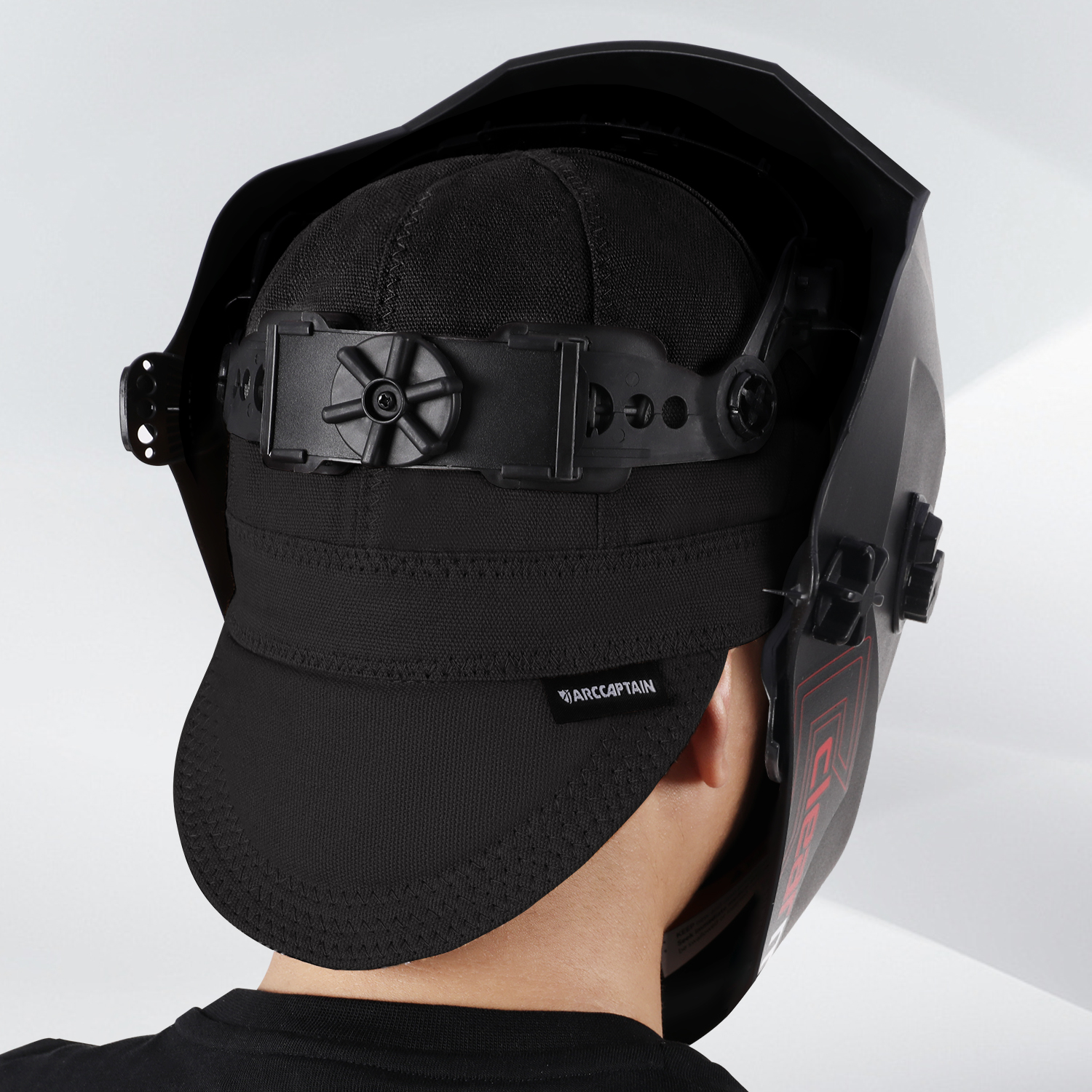 ARCCAPTAIN Gorro de Soldadura Reversible 8 Panel Protector Soldadores Gorro de Trabajo 10 oz Cubierta de Seguridad de Algodón ignífugo Campanas Antiescaldado