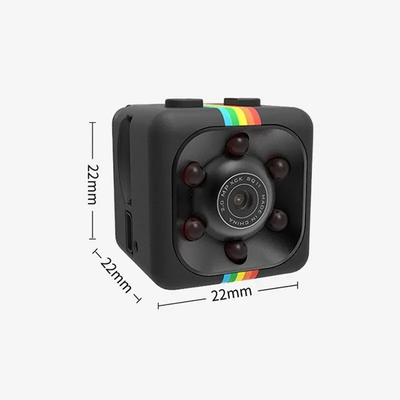 Portable HD DuoDton Mini Camera Small Nanny Cam Indoor Covert Security Camera for Home and Office Voice Recorder Mini DV Video