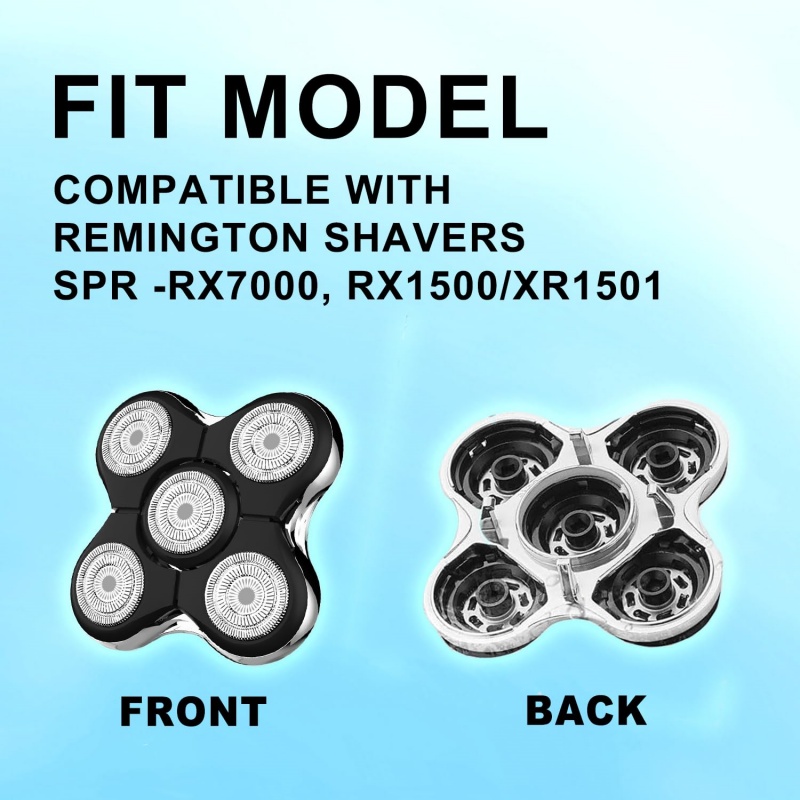 Original for Remington 5D RX5/XR7000/XR1500 Head Blade Smart Razor Accessories Men Multi Function Washable Rotary Barber Shaver