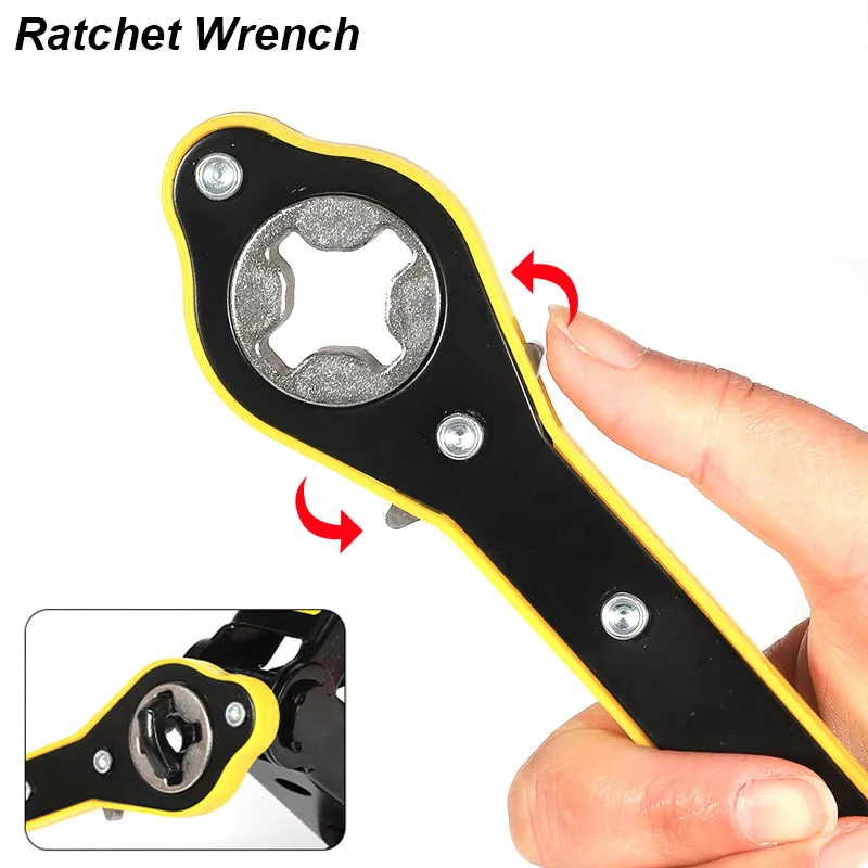 รถแจ็คประแจวงล้อจับอัตโนมัติยางล้อ LUG HAND TOOL Lift Spanner Key ยางซ่อมกรรไกรบํารุงรักษาโรงรถแรงงานประหยัด
