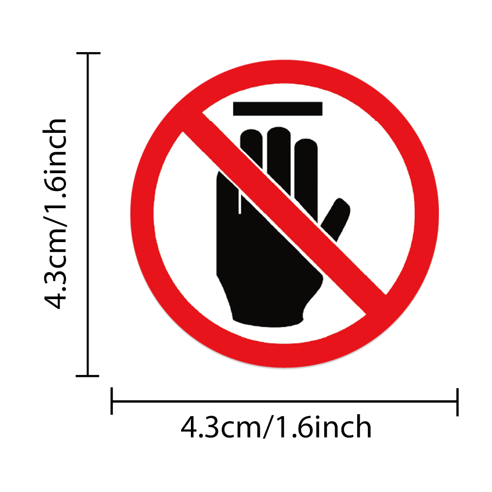 62 pçs engraçado adesivos de advertência sinal de proibição perigo vinil diy decalque carro scooter motocicleta mala diversulação adesivo brinquedo clássico