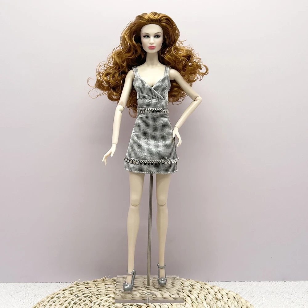 1/6 BJD Supermodel Puppe Ständer Höhe Einstellbar Acryl Display Basis Metall Bock Puppe Sammler Geschenke DIY Spielzeug