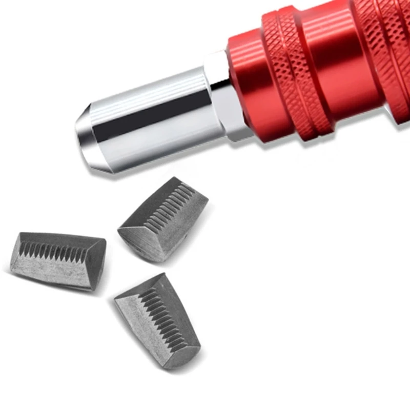 Đinh Tán Hạt Đầu Khoan Bộ Súng Đinh Tán Dụng Cụ Không Khí Riveter Không Dây Adapter Điện Thả Vận Chuyển