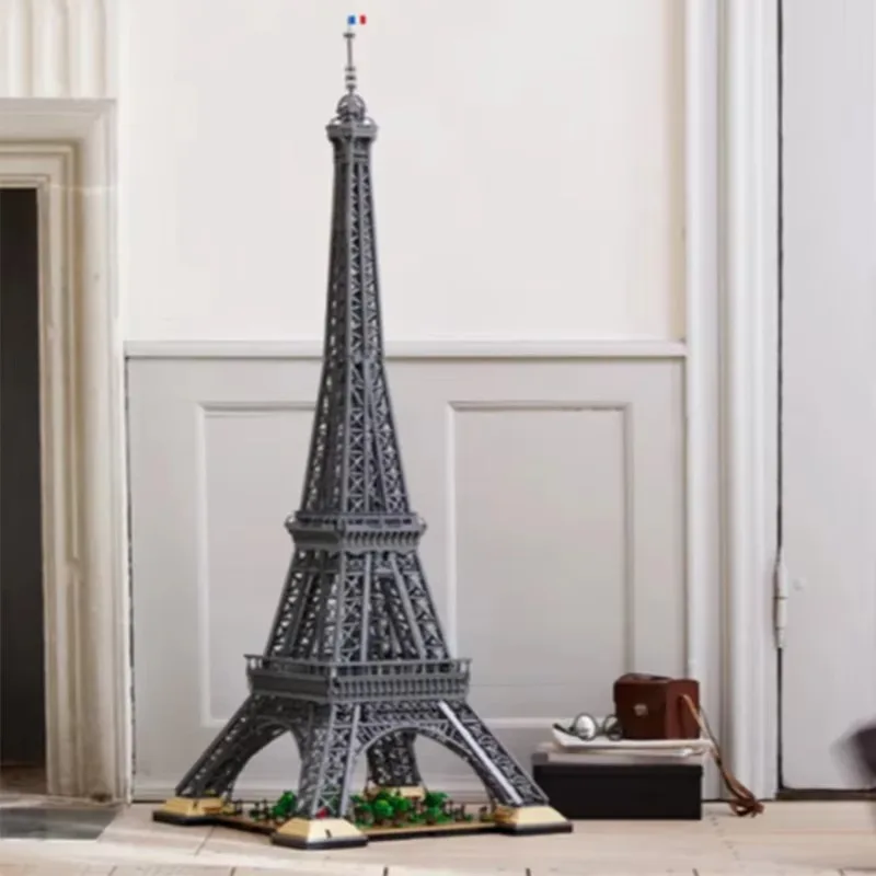 10001 stück Turm Architektur Modell Bausteine Große Ziegel Spielzeug Erwachsene Weihnachten Geburtstag Geschenk Kompatibel Mit Set 10307