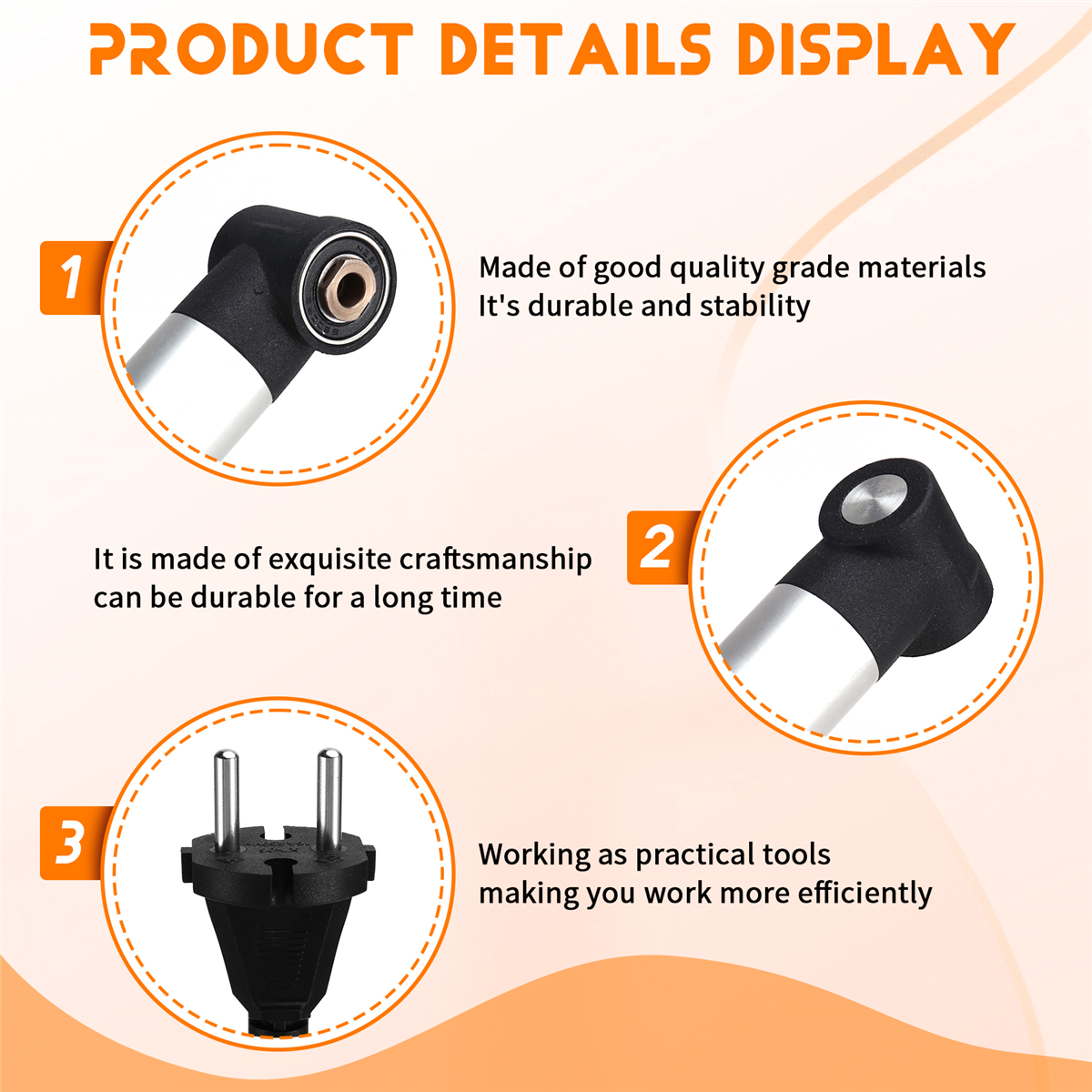 BABQ 350 ワット 90 度速度調整可能な電気エルボーセラミックタイルミシンタイルクリーニングツール EU プラグ