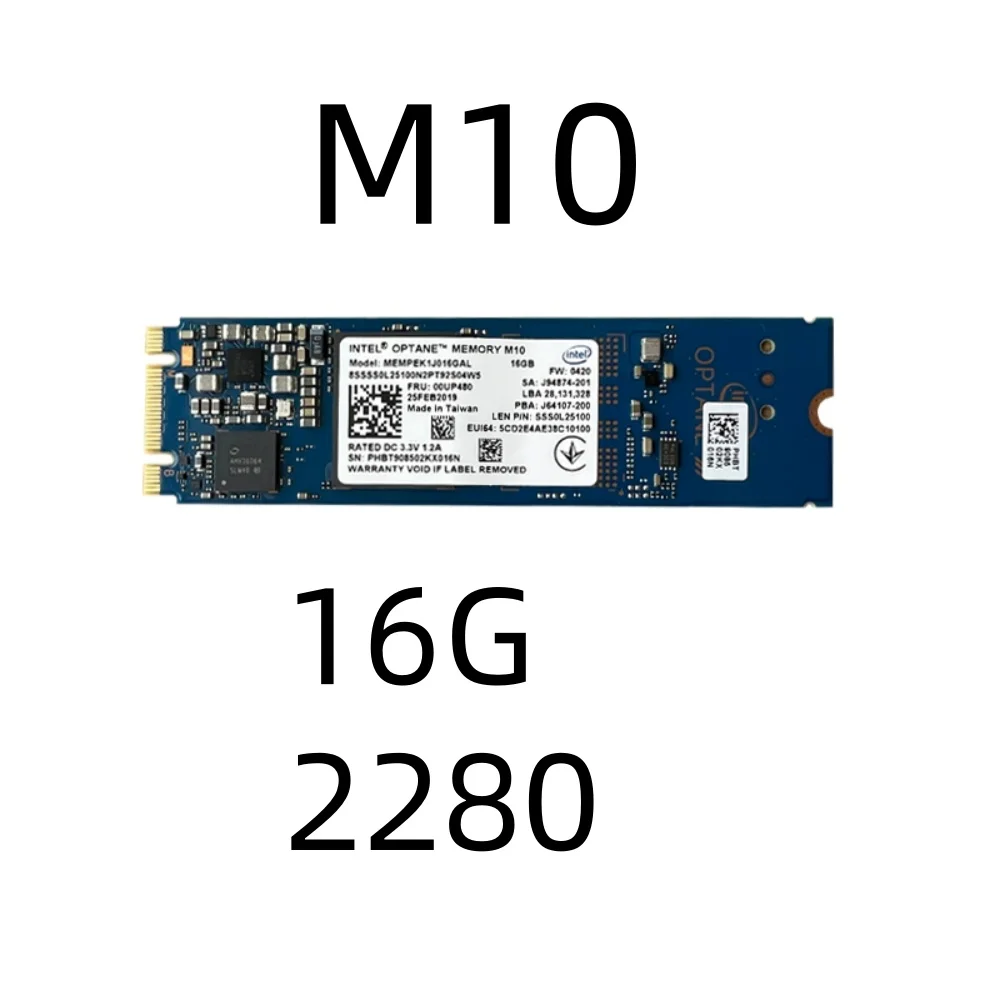 Oryginalny M10 16G M.2 NVME 2242 2280 Wewnętrzny dysk półprzewodnikowy SSD Szybkie odczyty/zapisy Kompatybilny z laptopem M.2 SSD HDD dla Opta