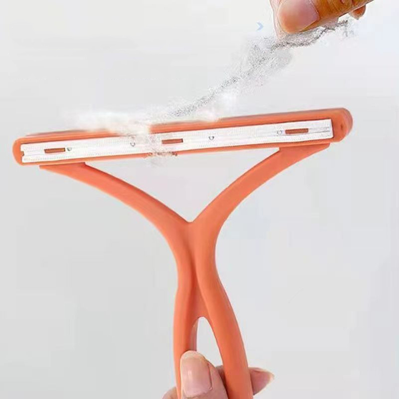 Suéter dupla face para descascar animais de estimação, remove pelos e remove bolas de pelos, pelos de gatos e pelos de cães e removem pelos flutuantes