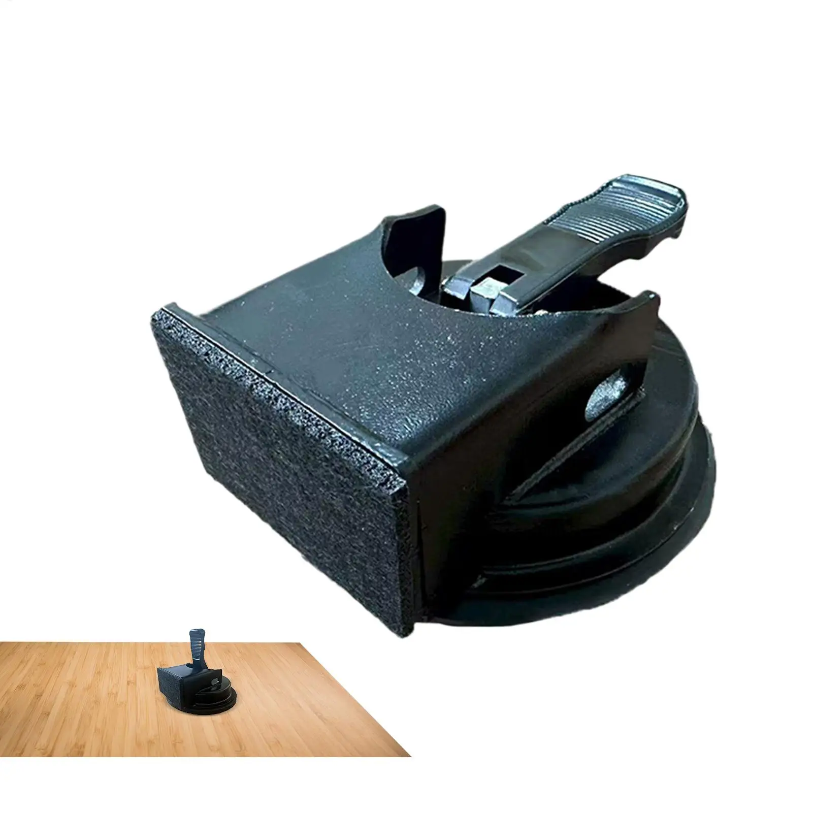 Herramienta de suelo con ventosa, extractor de mango ergonómico, herramienta de succión laminada para reparación de grietas, zócalo de carpintería de madera dura