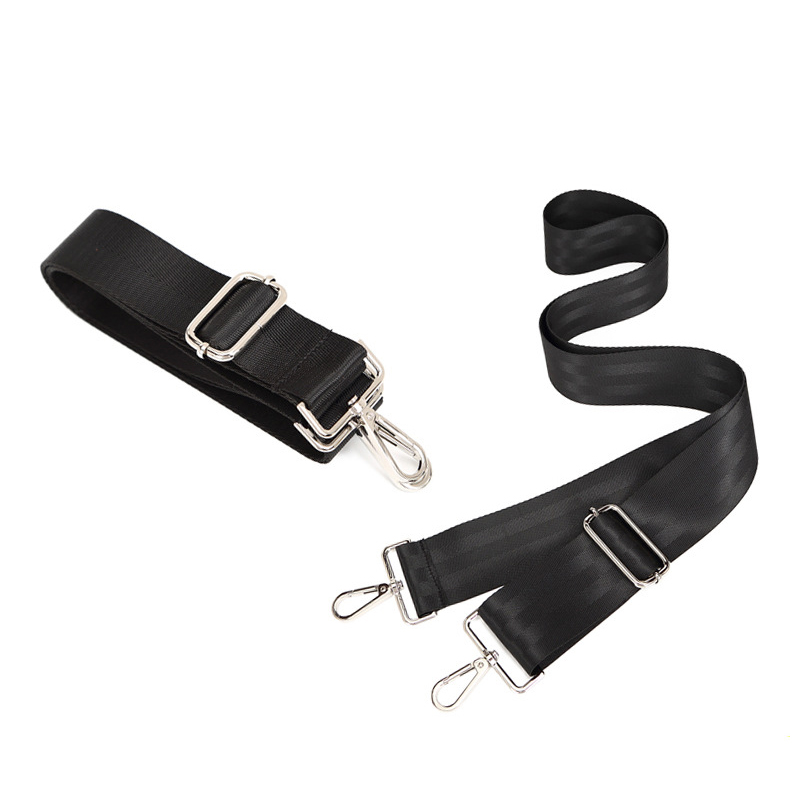 Correa de repuesto para bolso de hombro de 80-140CM para maletín, bolsos de hombro tipo bandolera para hombre, correa ajustable, accesorios para bolso negro para mujer
