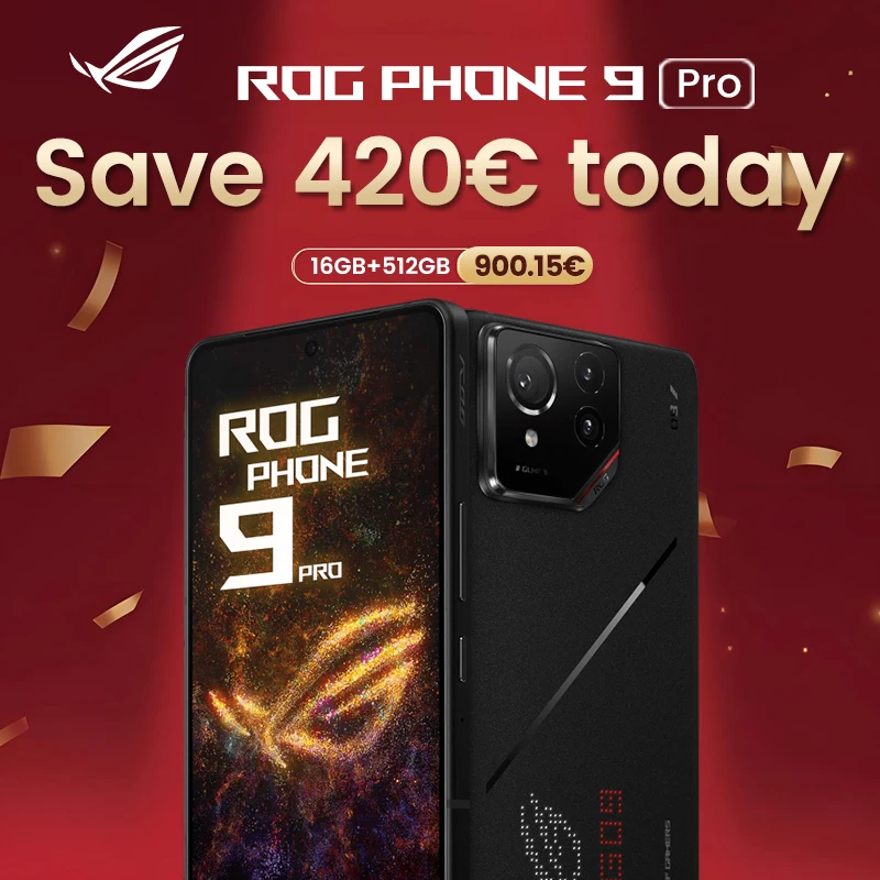 ROM Global ASUS ROG Phone 9 5G Smartphone Snapdragon 8 Elite 6,78 "185Hz LTPO pantalla 5800mAh 65W carga Android 15 ROG 9 Pro