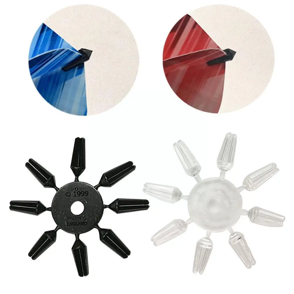 8 teile/satz Flügels chutz Legierung Darts Flugs parer schwarz weiß Schwanz spitze Darts Zubehör b9a3