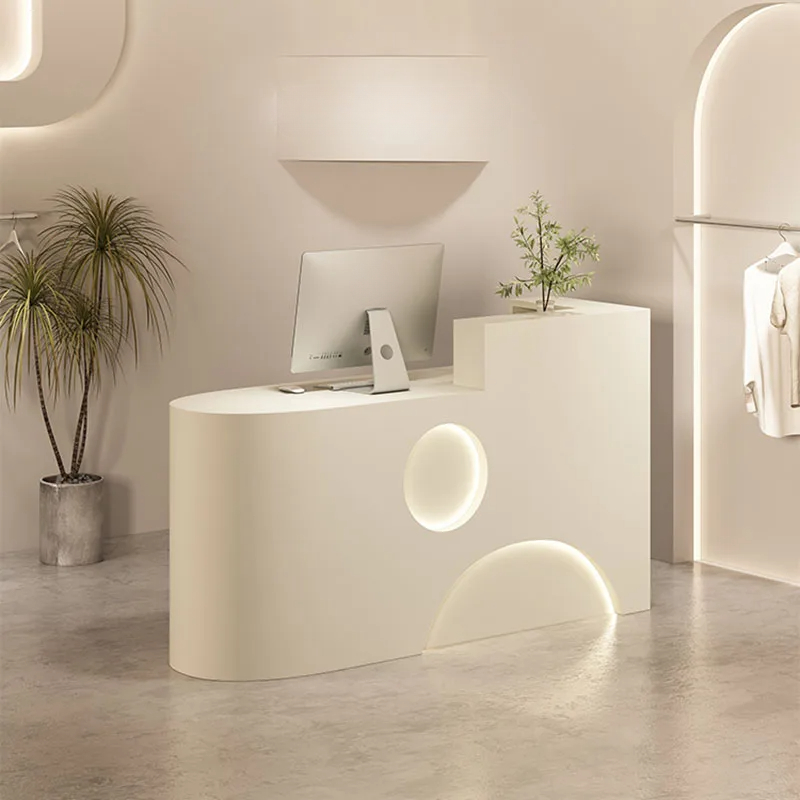 会議モダンな受付デスク、屋外ホテル、美容レセプションデスク、スーパーマーケットバーショップバー、商業用ディスプレイラック、新しい