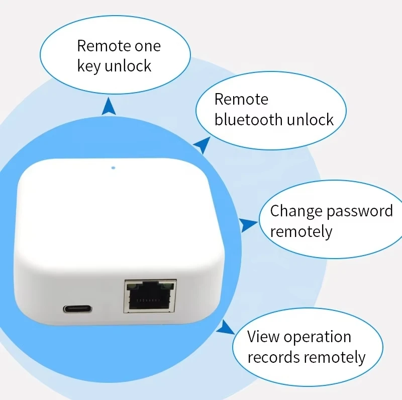 G3P POE-Verbindung Bluetooth Wifi Gateway Hub von TTLOCK für Smart Home Türschlösser Bridge TTLHOTEL HUB
