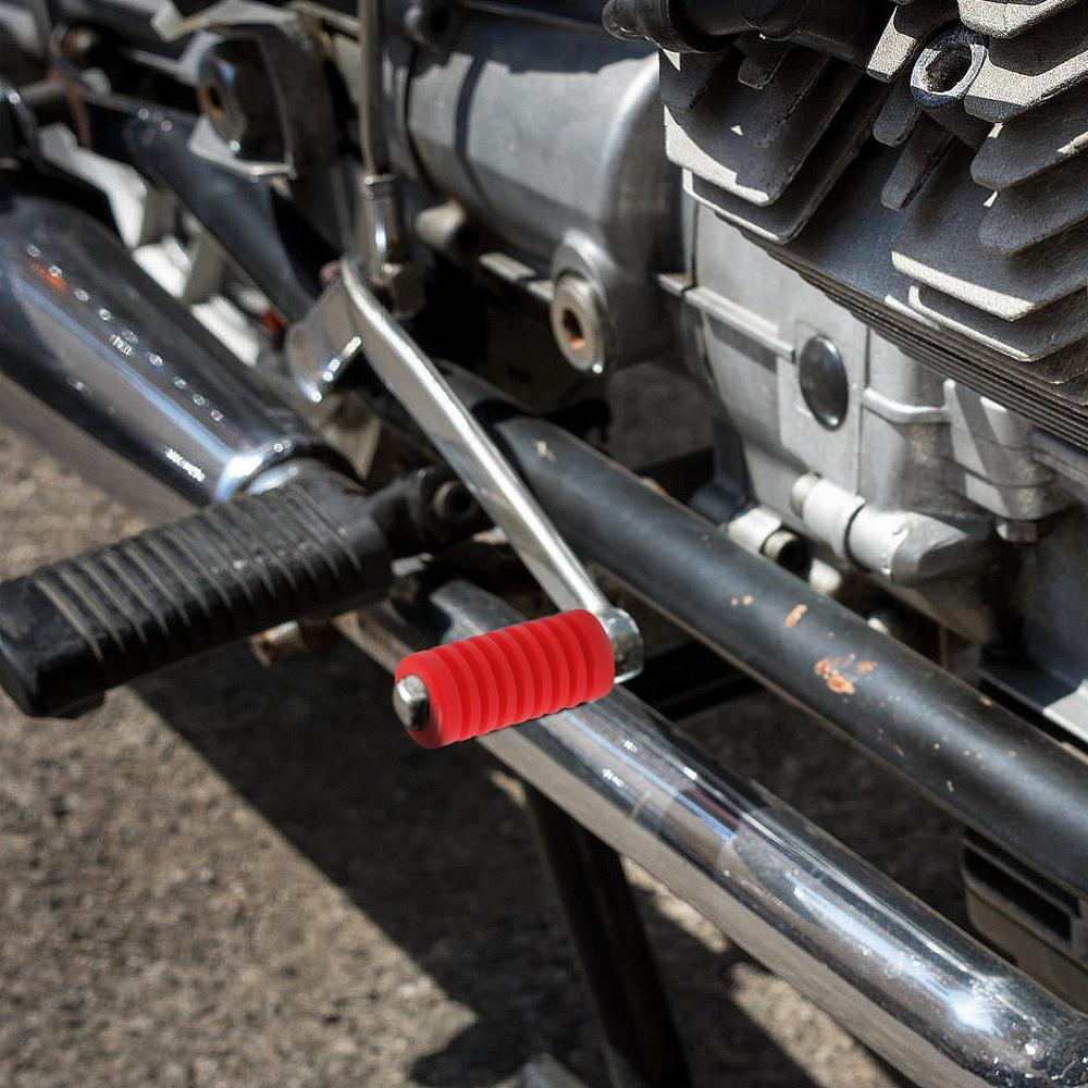 Capa universal para pedal para yamaha, suzuki, kawasaki e honda, alavanca de câmbio de motocicleta, conjunto de capa de borracha
