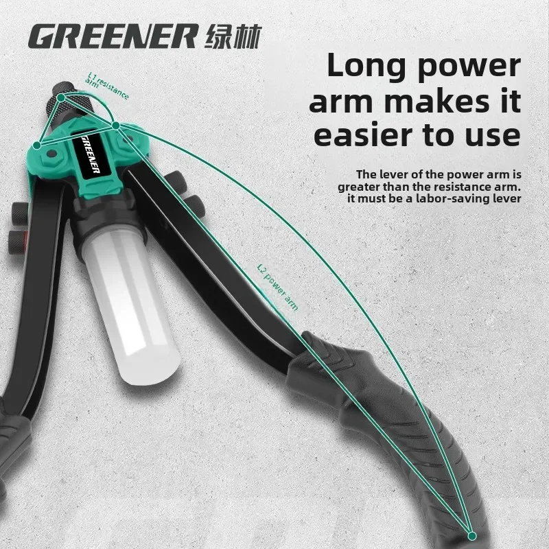 Pistola de rebite portátil resistente com fácil tração para uso industrial e doméstico A