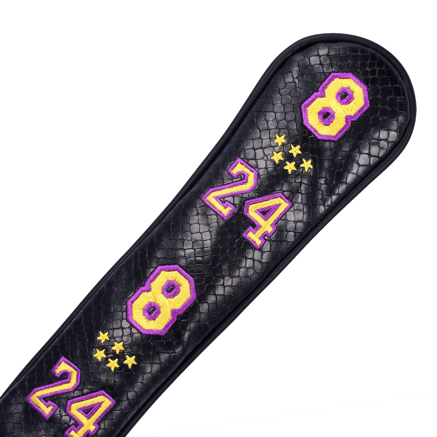 Golf Alignment Stick PU หนัง2 Sticks Headcover นักกอล์ฟชาย