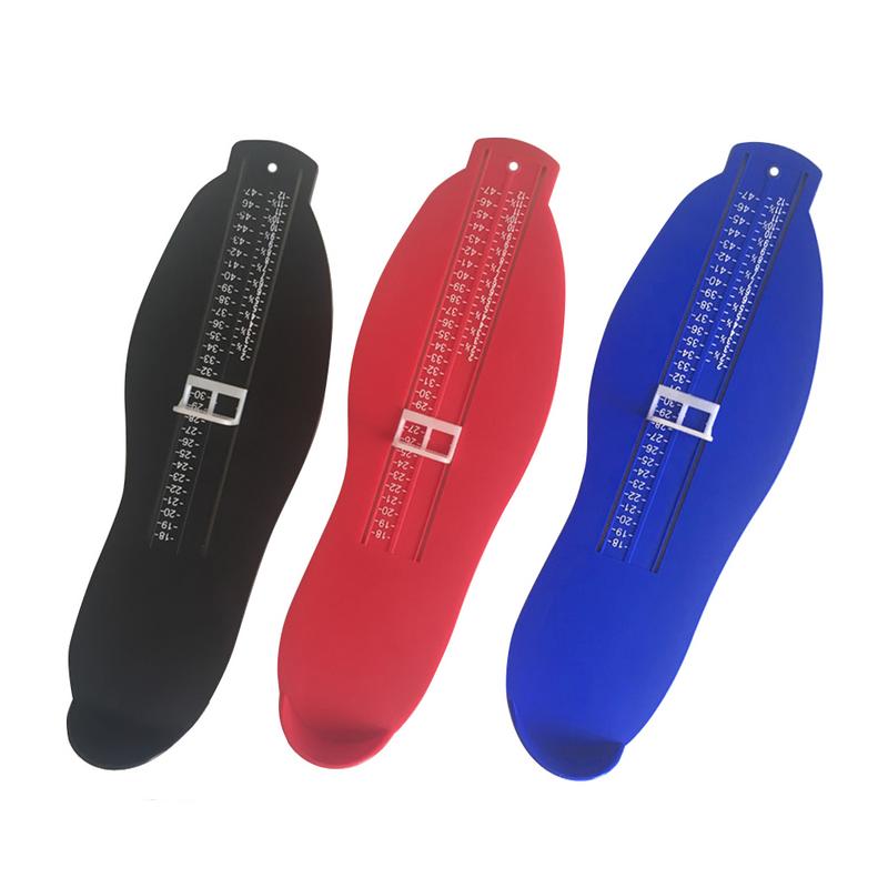 NEUE Fuß Messen Werkzeug Gauge Erwachsene Schuhe Helfer Größe Mess Lineal Werkzeuge Erwachsene Schuh Armaturen 18-47 Yards