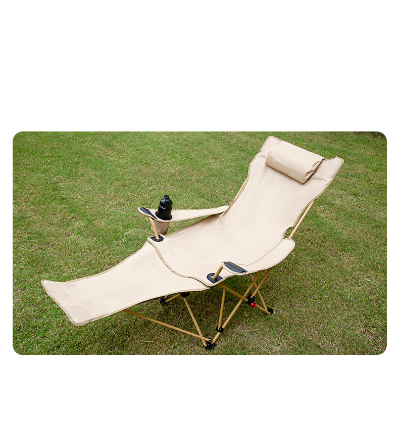 Silla plegable para acampar al aire libre, tumbonas portátiles con ángulo ajustable, tumbonas para la playa, jardín, terraza, sillón reclinable relajante