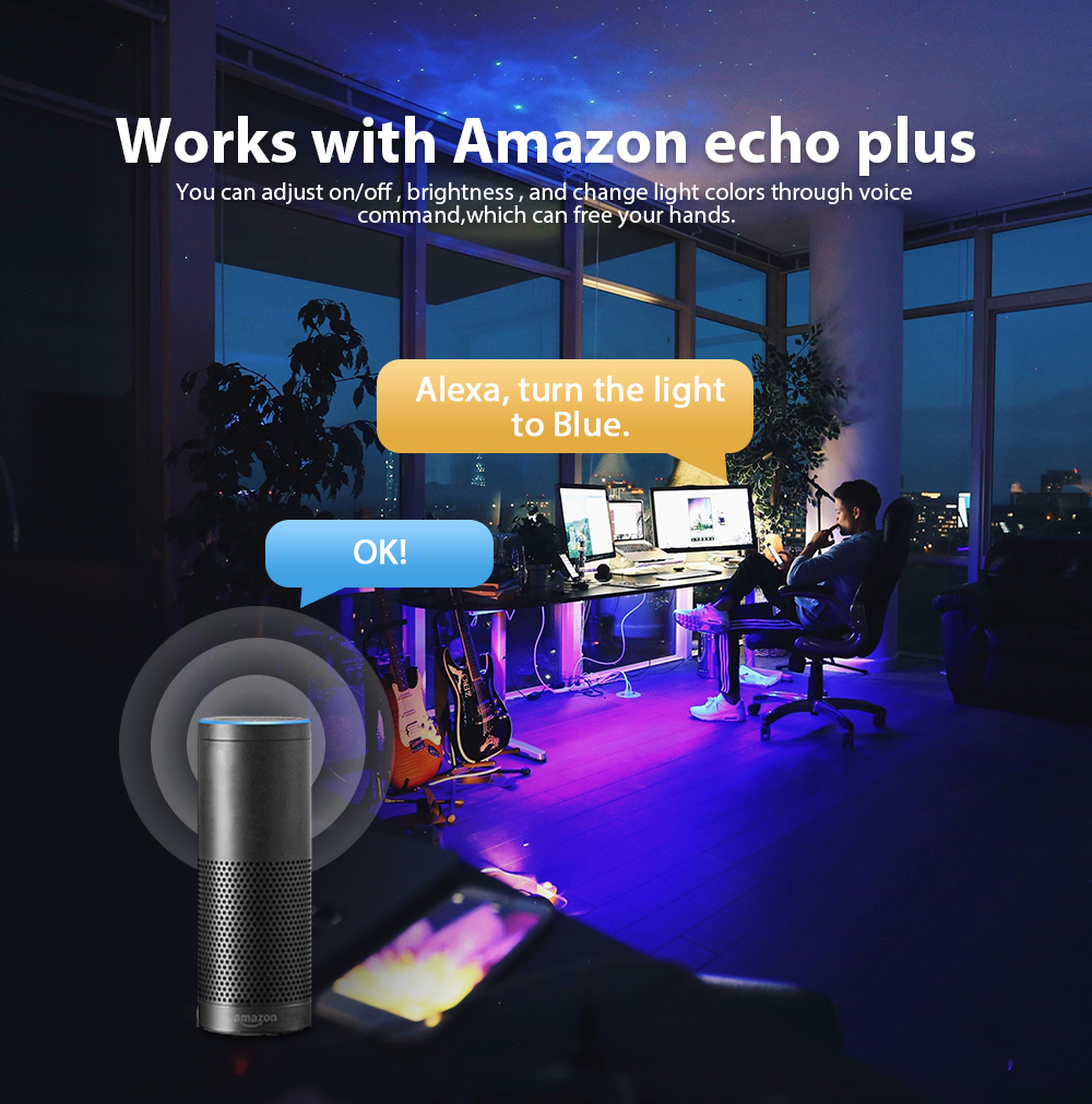 Controlador LED inteligente Zigbee 3,0 DC12V 5M 10M 5050 RGBW RGBWW tira de luz LED tira Flexible aplicación Tuya para Smartthings Alexa