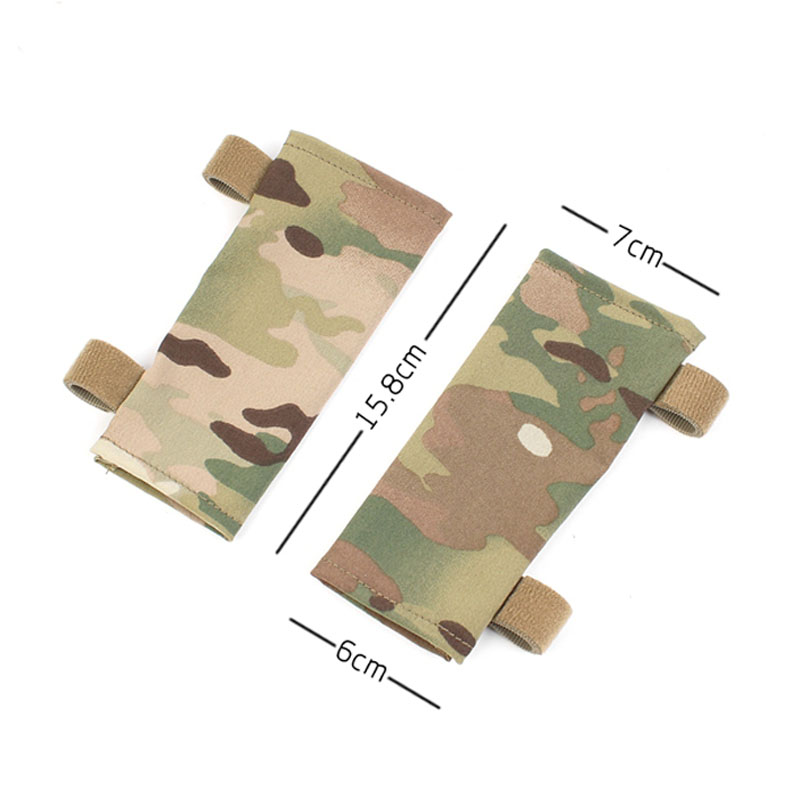 Conjunto de almohadillas de hombro para chaleco al aire libre Avs, correas de hombro elásticas originales, 1 par