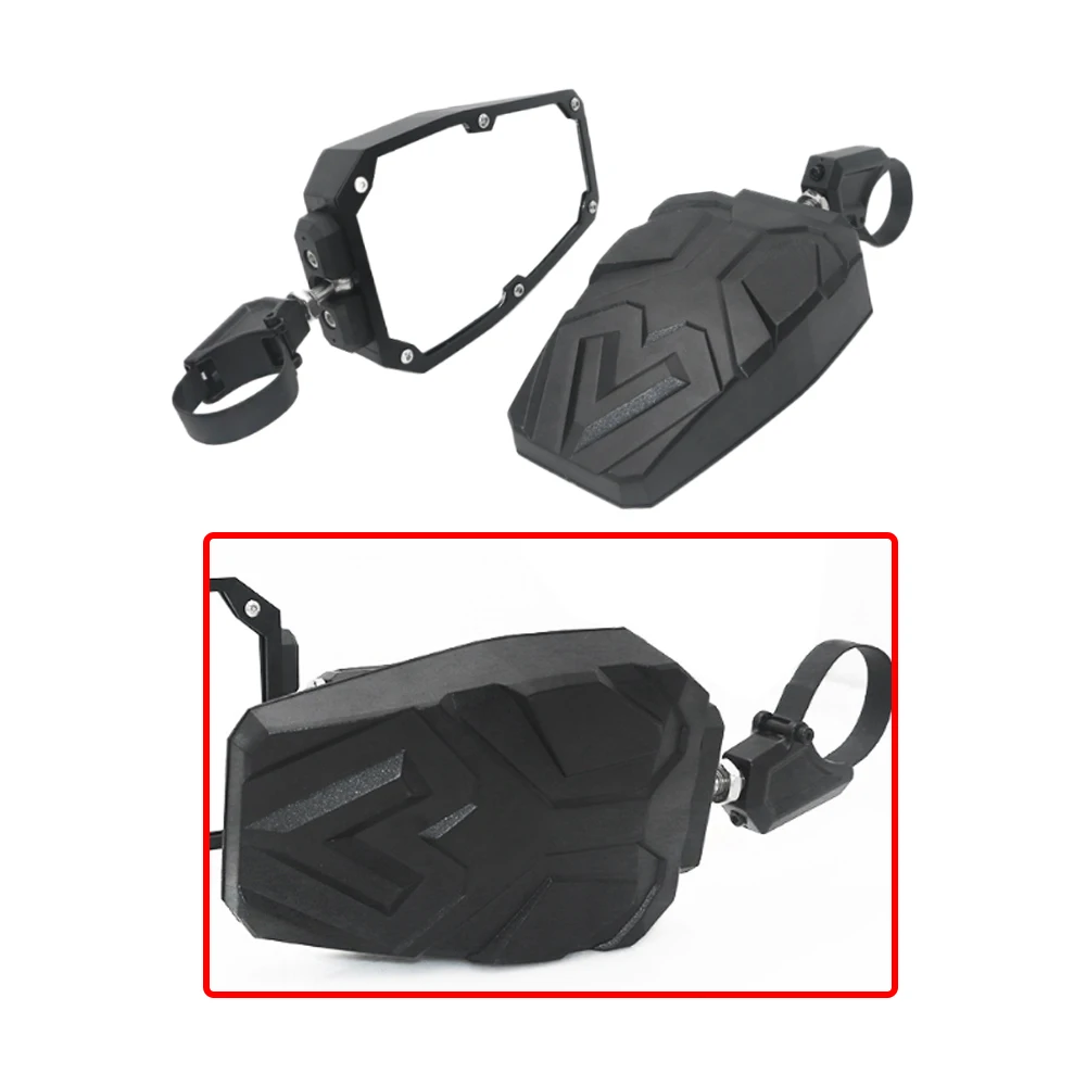 UTV 1.5 "2" กระจกด้านหลังสําหรับ Polaris RZR Ranger Can-Am Maverick X3 Commander Defender Honda Pioneer 1000
