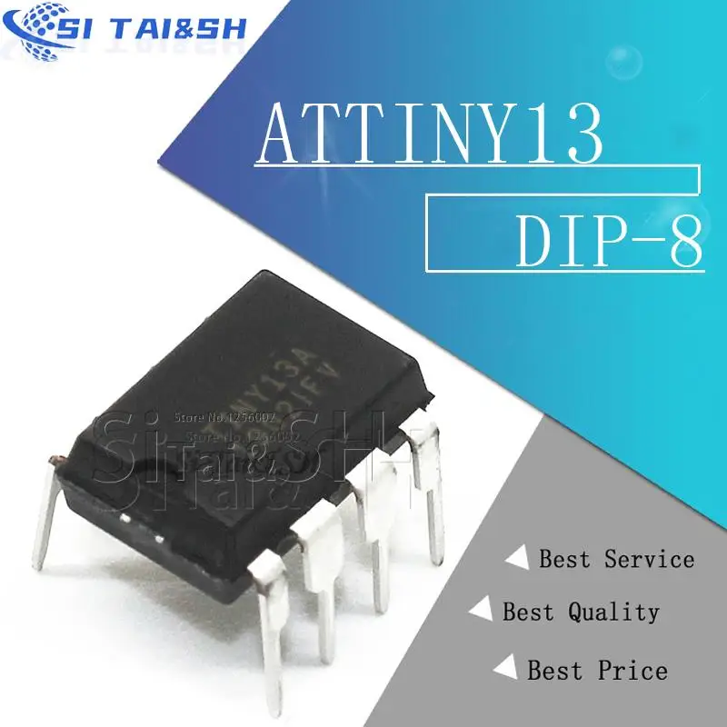 5 uds ATTINY13A-PU ATTINY13 ATTINY13-PU ATTINY13A ATTINY13 13A-PU ATTINY13V-10PU sistema de datos