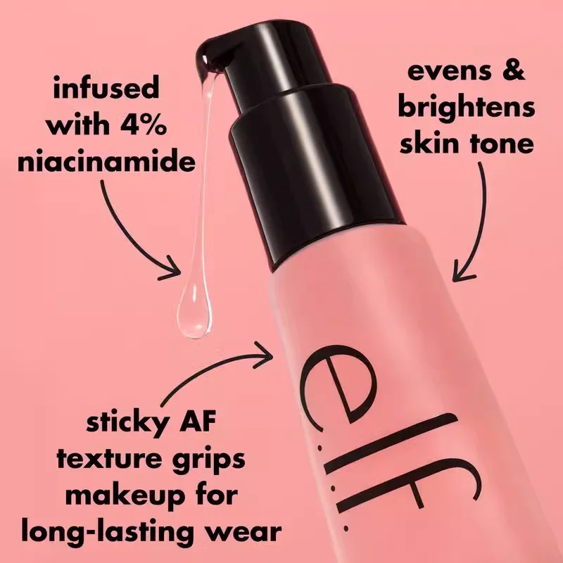 Power Grip Primer Gel Verhelderende Hyaluronzuur Hydraterende Hydraterende Langdurige Slijtage Gezicht Fleuren Contour Make-up Cosmetische