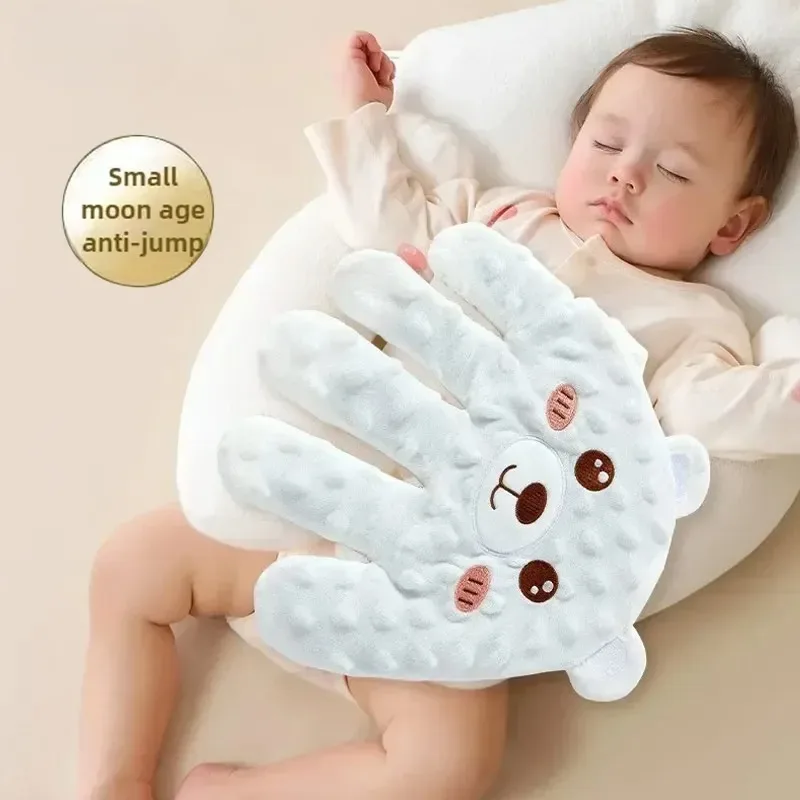 Cuscino per il sonno del neonato Cuscino per il palmo Palmo lenitivo per il bambino Aiuto per il sonno del bambino Sonno calmante per il bambino Palmo per bambini con telecomando