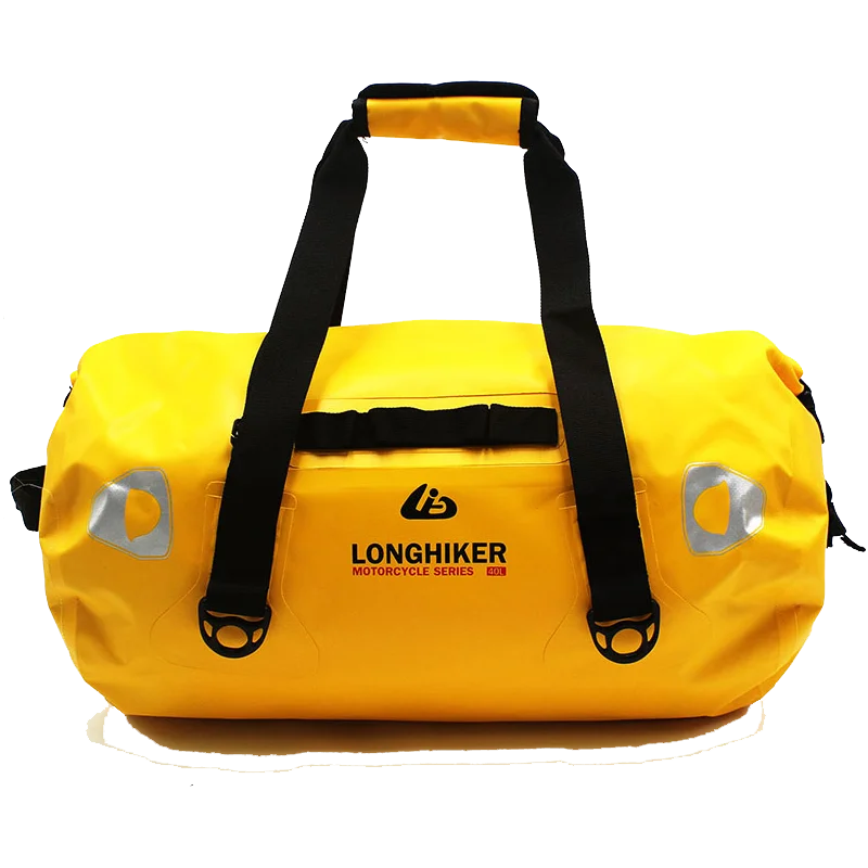40L-120L กระเป๋าท้ายรถจักรยานยนต์กันน้ำสำหรับขี่จักรยานยิมพายเรือคายัคพายเรือล่องแพตกปลากลางแจ้งผจญภัย