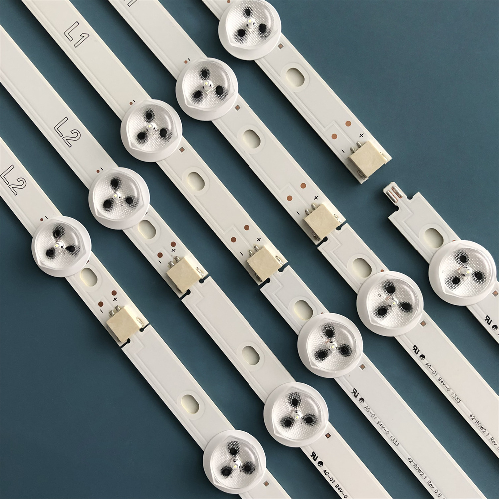 Tira Retroiluminação LED Para LG 42 polegadas ROW2.1 TV 42LN5400 42LN542V 42LN575S 42LA615 6916L-1412A 6916L-1413A 6916L-1414A 6916L-1415A