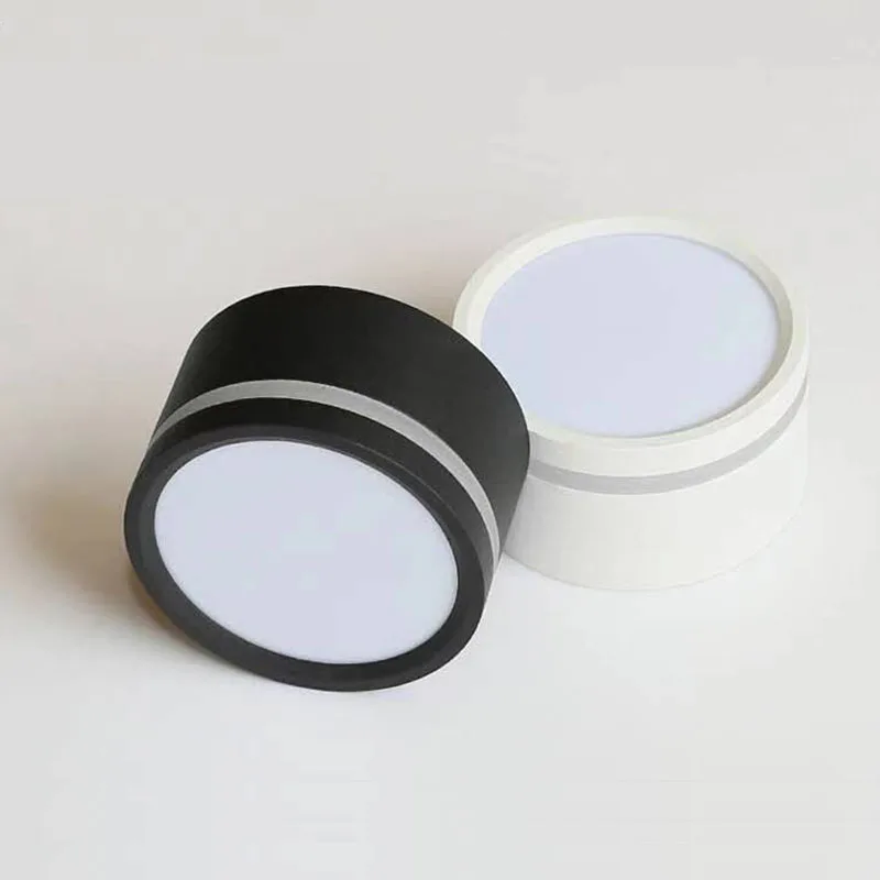 Bề Mặt Gắn Đèn LED Âm Trần Downlight Mặt Phát Quang Âm Trần 5W 7W 9W 12W 15W Phong Cách Bắc Âu mờ Âm Trần LED Chiếu Điểm