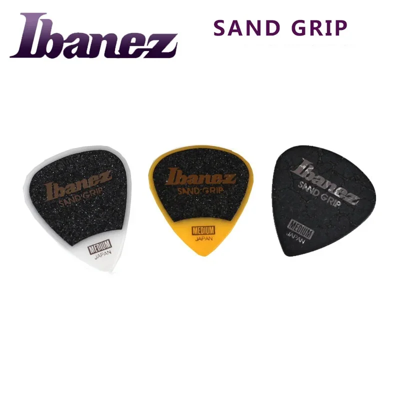 Ibanez Grip Wizard Series Sand Grip Plectrum Púa de guitarra acústica eléctrica, 1/ pieza hecha en Japón