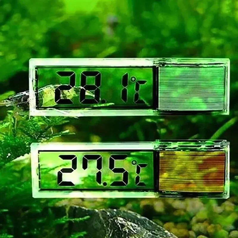 1 stks Aquarium Thermometer Elektronische LCD Digitale Aquarium Temperatuurmeting Aquarium Temp Meter Aquarium Accessoires