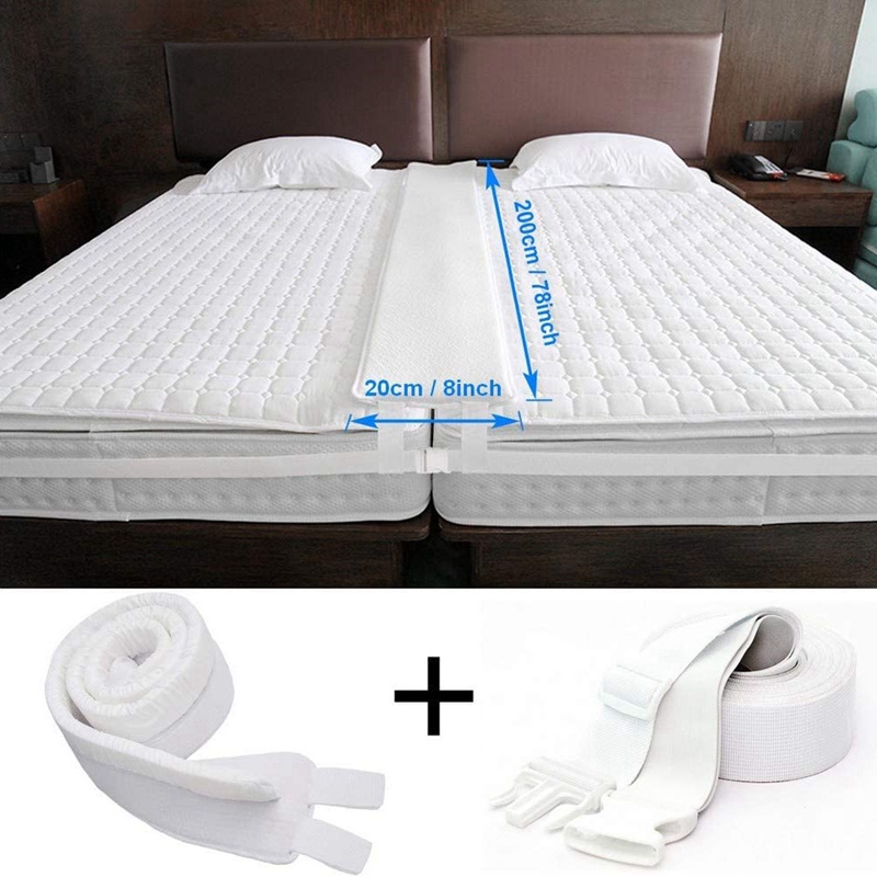 Giường Cầu Đôi Cho Vua Chuyển Đổi Bộ Điều Chỉnh Nệm Kết Nối Dành Cho Giường BedspaceFiller Đôi Giường Cổng Kết Nối