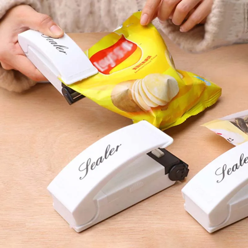 Máy hàn nhiệt túi ni lông máy hàn miệng túi thực phẩm kẹp hàn miệng túi snack cầm tay phụ kiện bảo quản nhà bếp đồ gia dụng
