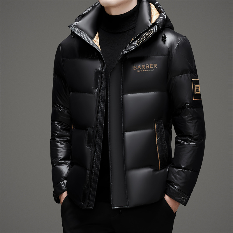 Neuankömmling Winterjacke 90 % weiße Entendaunenjacken Herren, Herren verdicken warme Parkas Winterdaunenmantel, Parkas mit Kapuze Herren L-5XL
