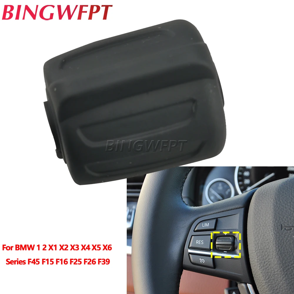 Interruptor de botão de controle de cruzeiro no volante adequado para BMW 1 2 X1 X2 X3 X4 X5 X6 Série F52 F45 F46 F49 F39 F25 F26 F15 F16