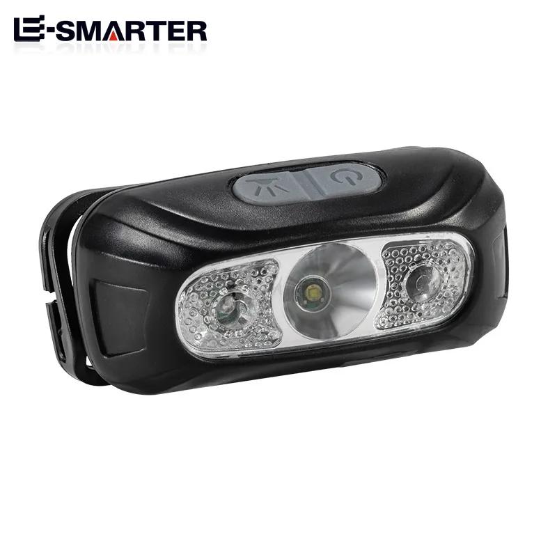 Linterna frontal LED con Sensor, faros recargables de alto brillo COB, resistente al agua, para pesca, Camping, ciclismo, luz frontal de inducción