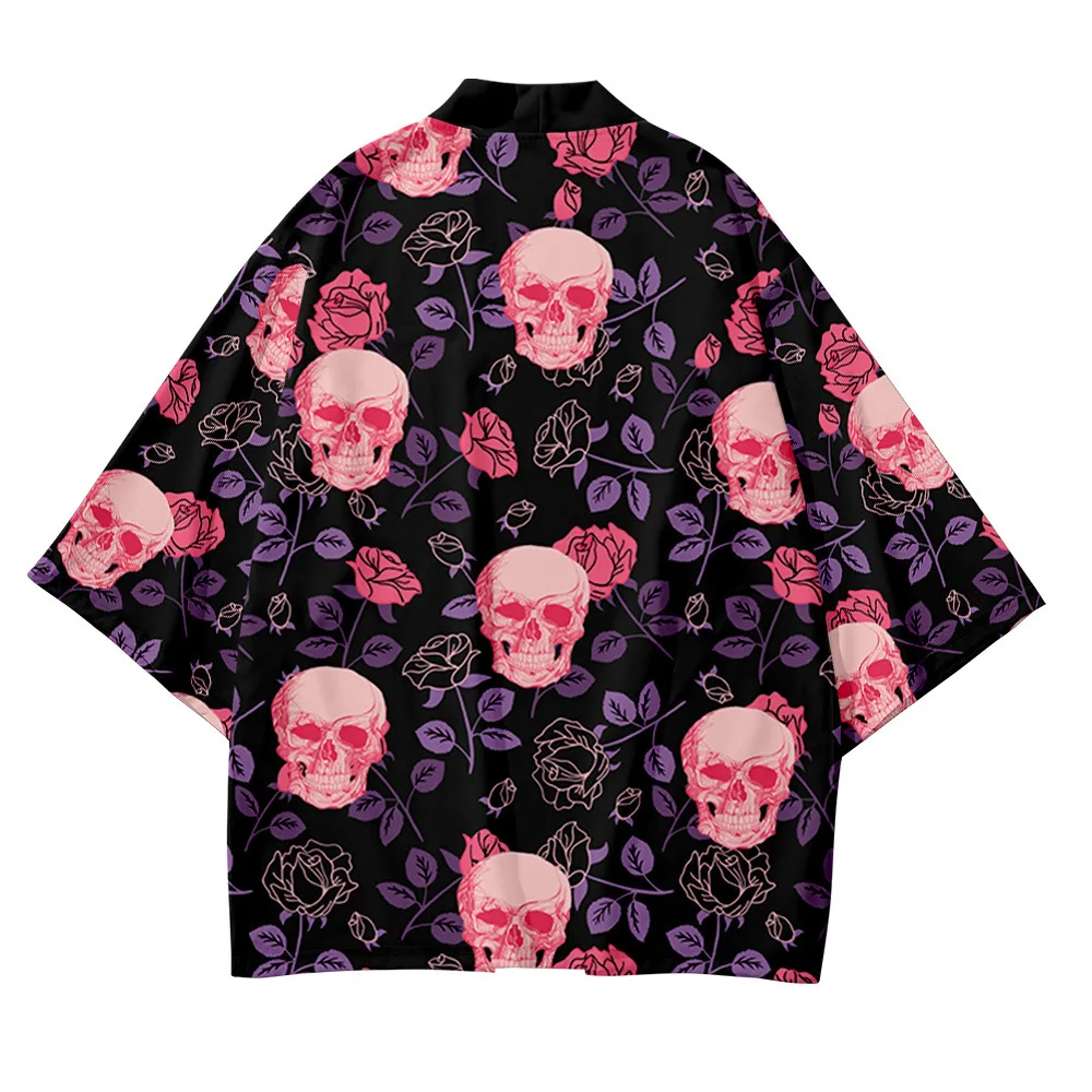 Japanese Ukiyo-e Series Element Cloak Kimono Robe Versatile Cloak