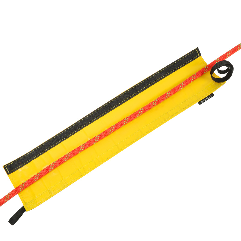 Protector de cubierta de cuerda para escalada en roca al aire libre, equipo de funda protectora de cuerda antidesgaste