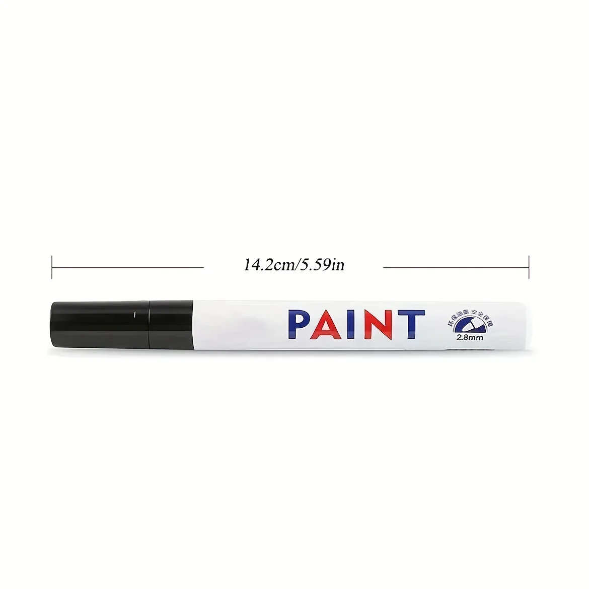 Autolack Stift Wasserdicht Auto Rad Reifen Fettige Malerei Mark Stift Auto Gummi Reifen Lauffläche CD Metall Permanent Farbe Marker