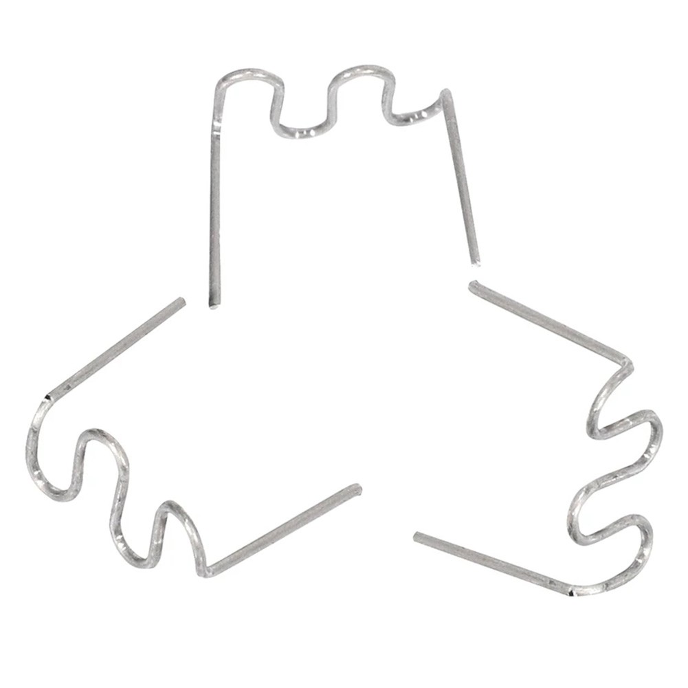 1000 Chiếc 0.6Mm Sóng S Dán Cho Xe Hơi Ốp Lưng Thân Nhựa Bấm Kim Bộ Dụng Cụ Sửa Chữa Trước Sóng Cắt Kim Bấm sửa Chữa Ô Tô Nhựa Sửa Chữa