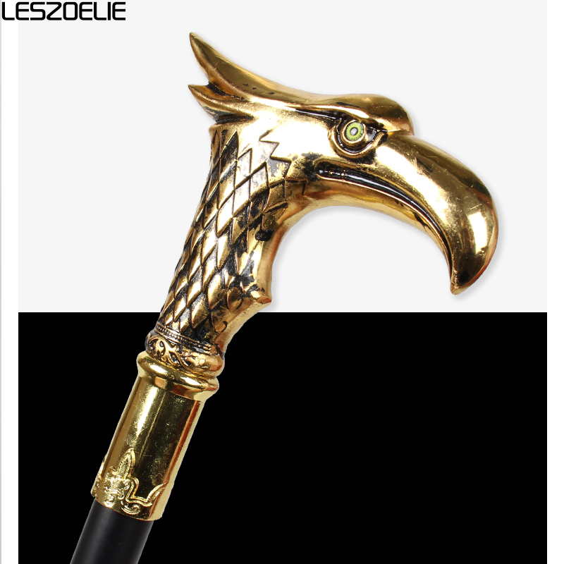 Eagle-Head หรูหราตกแต่งเดิน Stick Canes สําหรับผู้ชายแฟชั่น Elegant Walking Canes Stick Party Vintage มือเดิน Cane