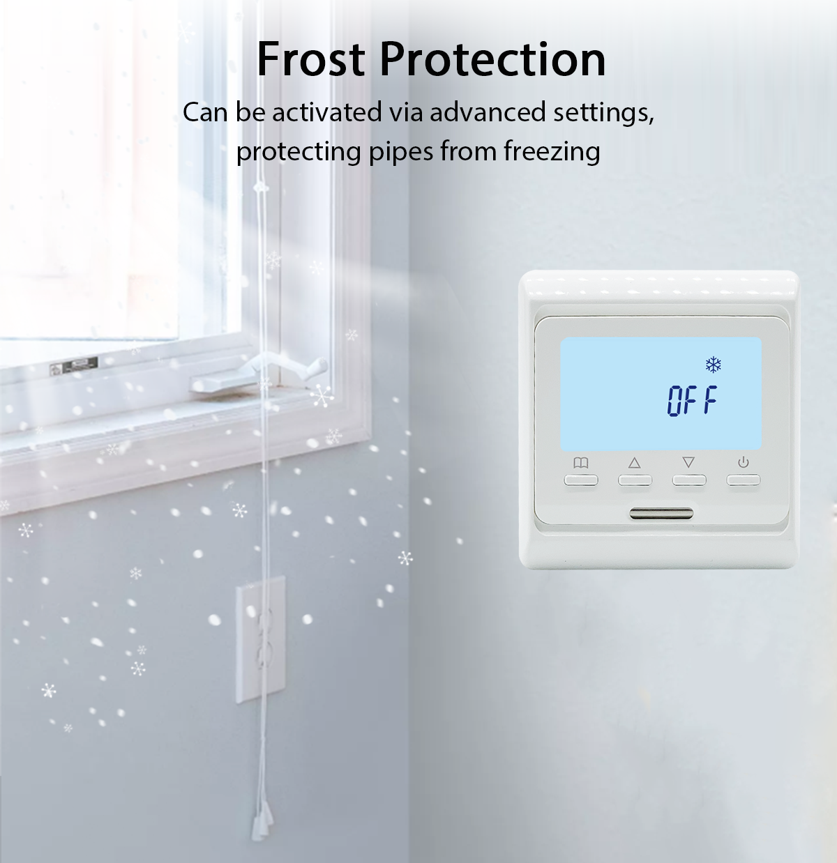 Termostato de calefacción por suelo radiante WIFI pantalla LCD 220V eléctrico, agua, caldera de Gas controlador de temperatura programable de suelo cálido