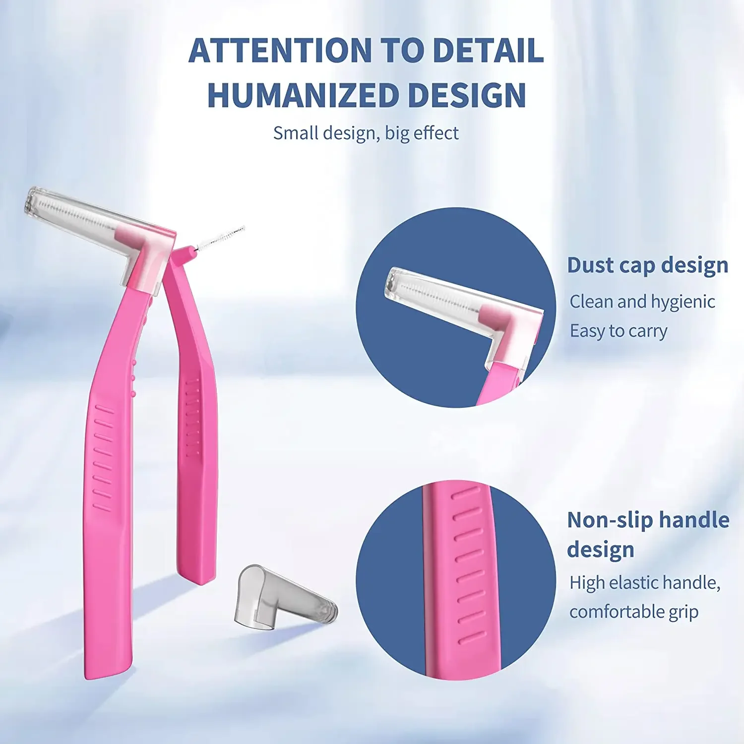 20/60 Chiếc Bàn Chải Kẽ Răng Cho Răng Chỉnh Nha Sạch Giữa Răng Mini Bàn Chải Đánh Răng Liên Bàn Chải Răng Nẹp Dụng Cụ Vệ Sinh Làm Sạch