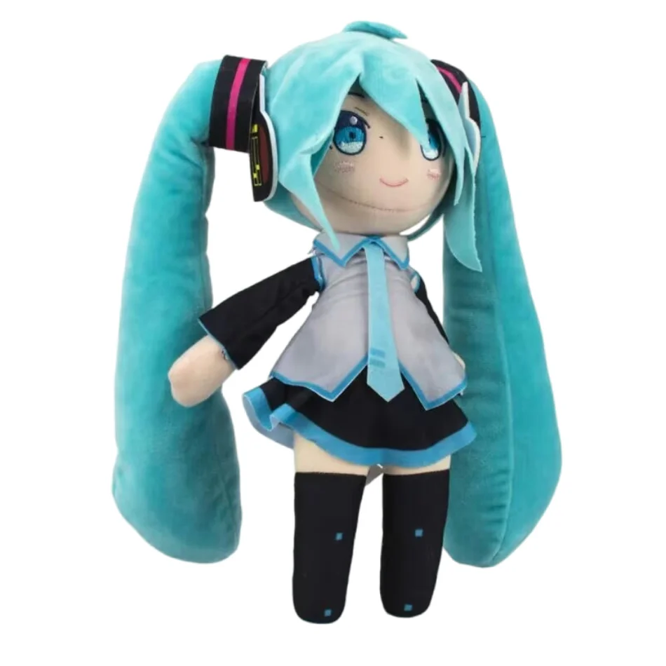25cm anime japonês brinquedo de pelúcia hatsune miku boneca de pelúcia travesseiro macio futura boneca bonito presente de natal para crianças