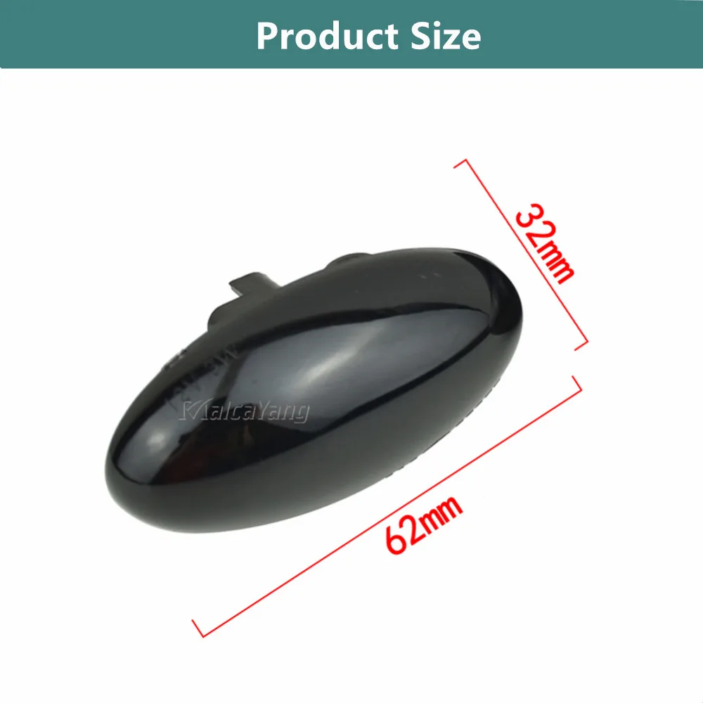 Led sinal de volta luzes marcador lateral lâmpada pisca para citroen berlingo xsara picasso jumpy elysee crosser despach c1 c2 c3 c4 c5